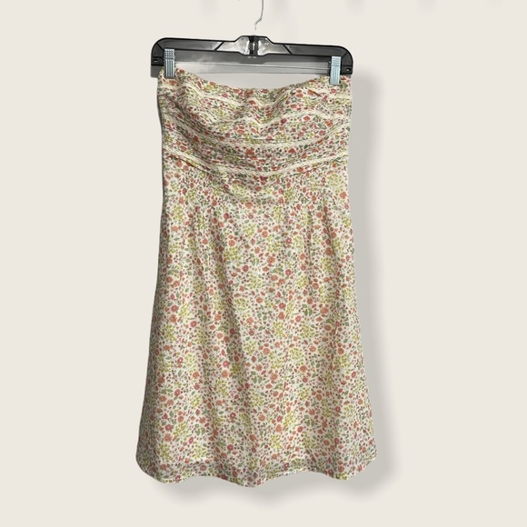 American Eagle Outfitters Dresses & Skirts - American Eagle Strapless Summer Floral Sun Dress Size 8